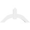 Ekena Millwork Archdale Architectural Grade PVC Gable Bracket, 48"W x 24"H x 6"D x 6"F, 12/12 Pitch GBP048X24X0606ARC00 - alternate 3